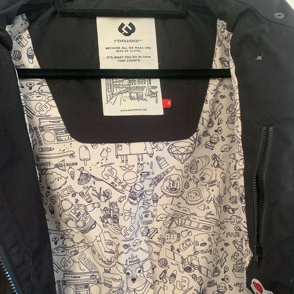 Ragwear | Black Hooded Jacket - Picture 6 of 6